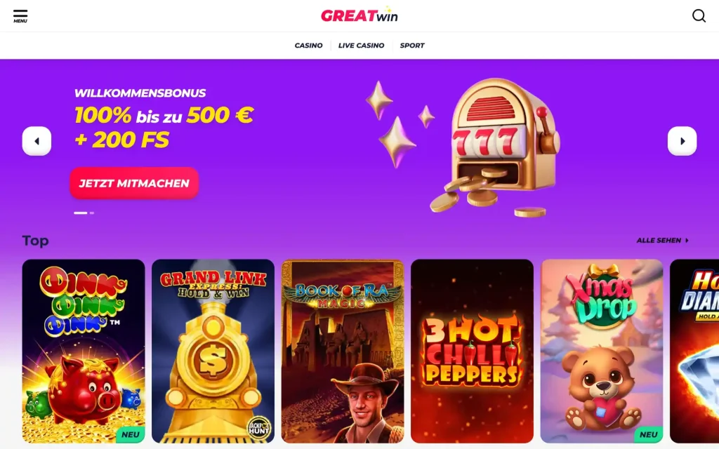 Greatwin Casino Deutschland
